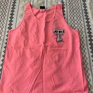 Texas tech tank top